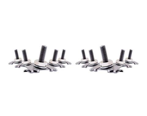 KNS Accessories 1953-1954 Chevrolet Rock Guard Clip Set KC4222