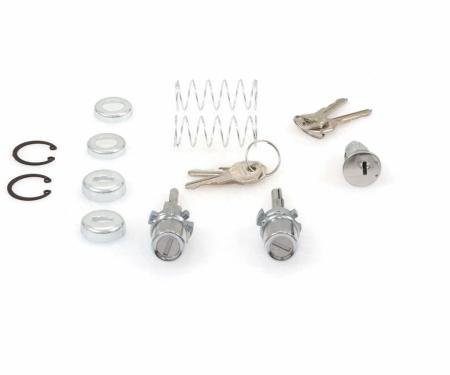 AMD Ignition-Door Lock Cylinder Set, 55-59 Chevy GMC Truck X462-4055-3S