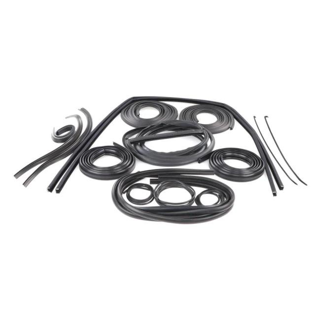 AMD Weatherstrip Kit, 11pcs, Full Truck, without Reveal Trim Groove, 49-50 Chevy GMC Pickup X599-4049-S