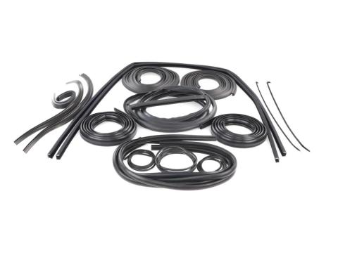 AMD Weatherstrip Kit, 11pcs, Full Truck, without Reveal Trim Groove, 49-50 Chevy GMC Pickup X599-4049-S