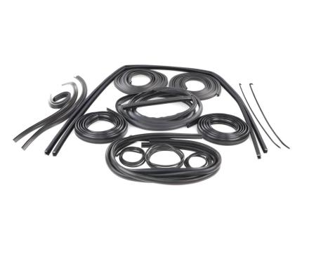 AMD Weatherstrip Kit, 11pcs, Full Truck, without Reveal Trim Groove, 49-50 Chevy GMC Pickup X599-4049-S