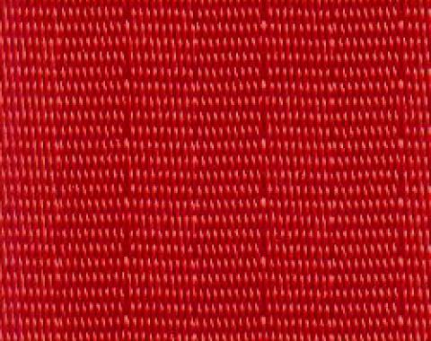 Seatbelt Solutions Universal Lap Belt, 60" with Starburst Push Button 1203602006 | Flame Red