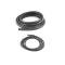 AMD Back Glass Window Gasket Seal, Black Lockstrip, Big Back Window, 55-66 Chevy GMC Truck G-WKT5561LGM