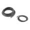 AMD Back Glass Window Gasket Seal, Black Lockstrip, Big Back Window, 55-66 Chevy GMC Truck G-WKT5561LGM