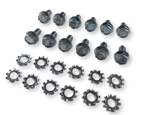 Redline Restomotive® 1955-1957 Chevy Firewall Bolt Kit