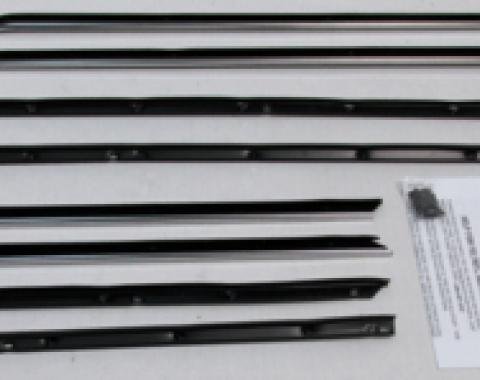 Full Size Chevy Window Felt Kit, Convertible, Impala, 1965