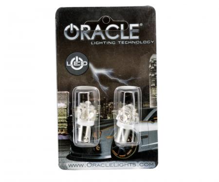 Oracle Lighting BA9S 5 LED Bayonet Bulbs, Green, Single 4909-004