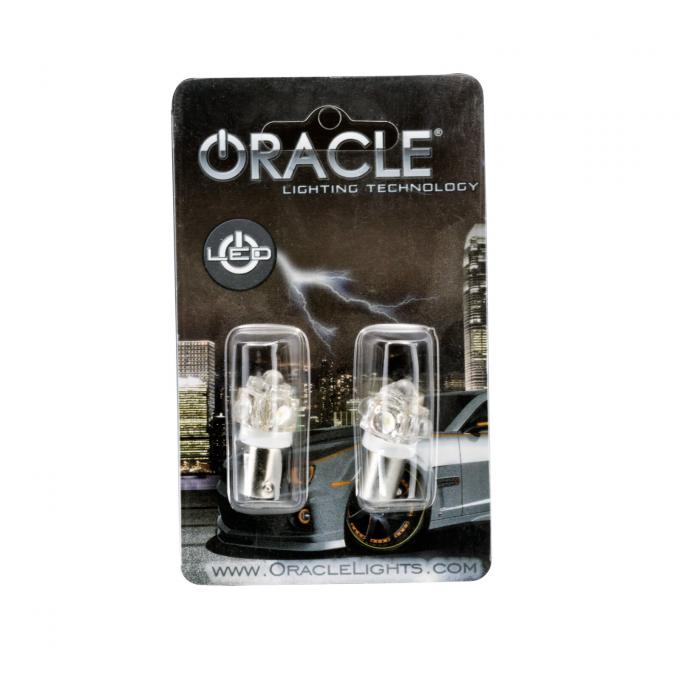 Oracle Lighting BA9S 5 LED Bayonet Bulbs, Green, Single 4909-004