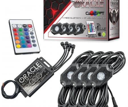 Oracle Lighting ColorSHIFT Underbody Rock Light Kit, Bluetooth + RF, 4 PCS 5818-333