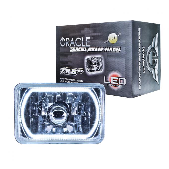 Oracle Lighting Pre-Installed Lights 7x6 in. Sealed Beam, White 6908-001
