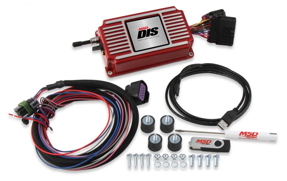Msd Ignition Control Module Image MSD DIS Direct Ignition System Control Box, Red 6015MSD | Classic Chevy