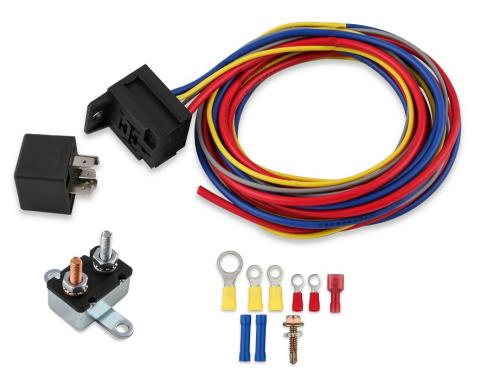 MSD Electric Fuel Pump Harn./Relay Kit 30A 89618