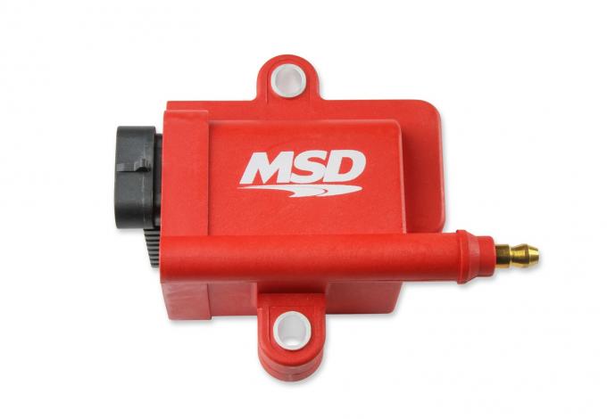 MSD Ignition Coil, Smart, Red 8289