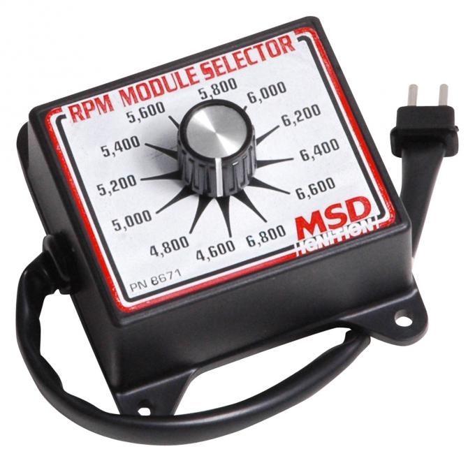 MSD RPM Module Selector, 4.6K-6.8K 8671