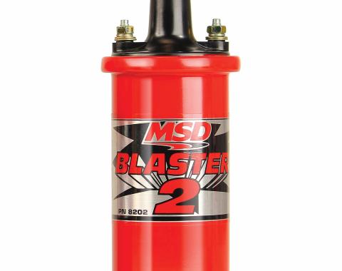 MSD Ignition Coil, Blaster 2, Red 8202