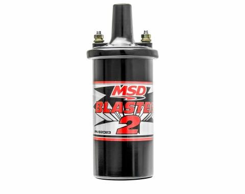 MSD Ignition Coil, Blaster 2, Black 82023
