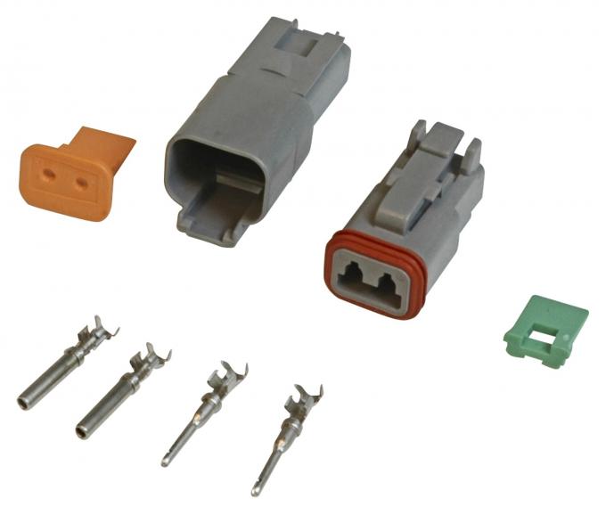 MSD Deutsch Connector, 2-Pin, 16-18 Gauge 8183