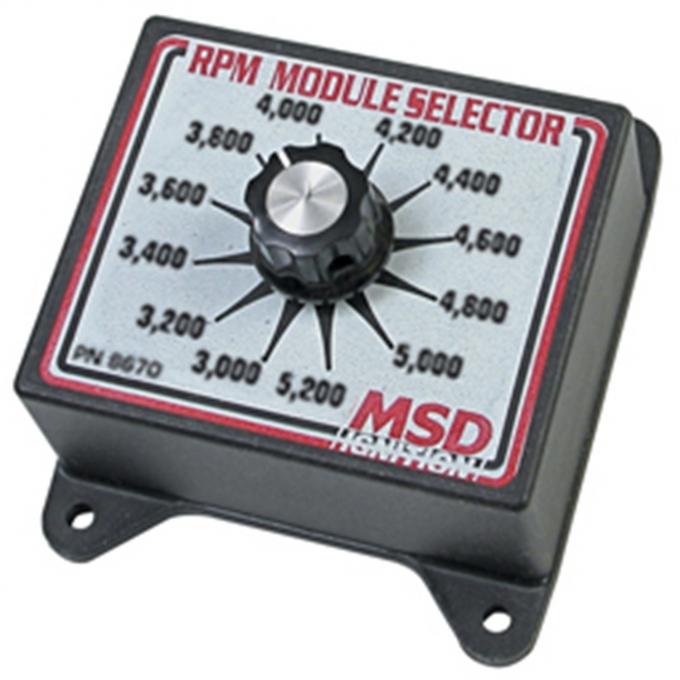 MSD Selector Switch, 3.0K-5.2K 8670