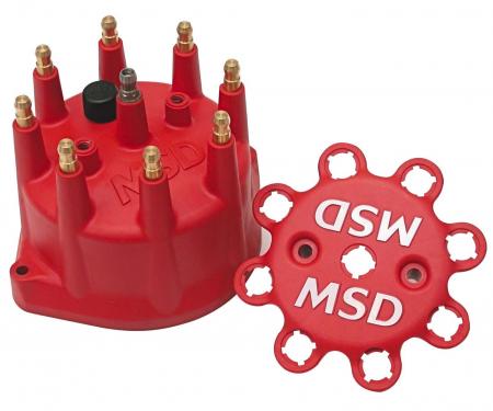 MSD Red Distributor Cap 8431