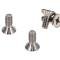 AMD Door Striker Hardware Kit, 4 pcs for one striker, 47-51 Chevy GMC Pickup Truck Suburban X752-4047-S