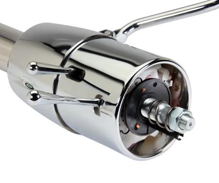 Classic Performance CPP Premium Deluxe Tilt Column for CPP Premium 1957 Tri-Five Floor Shift, Chrome DC-57-SC