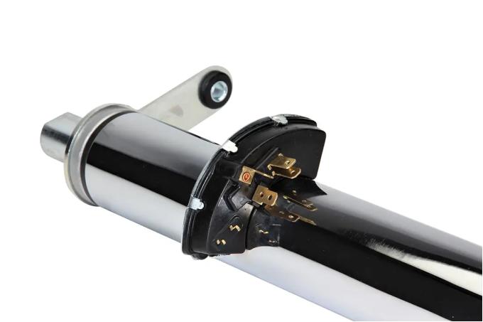 Classic Performance CPP Premium Deluxe Tilt Column for CPP Premium 1955-56 Tri-Five Floor Shift, Chrome DC-5556-SC