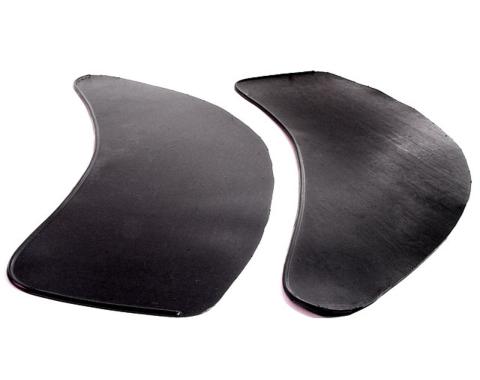 Metro Moulded Parts 1950 Chevrolet Gravel Shields. Molded Flat without Metal Backing Plates FS 42