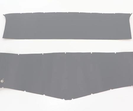 Montco Inc / Repops Interior Headliner Kit, Gray, 2pc, 49-50 Chevy GMC Pickup Truck R-CT335