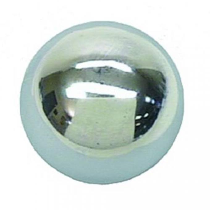 Camaro Shifter Knob, Manual Transmission, Chrome Ball, 3/8Thread, For Cars With Hurst Shifter, 1969-1981