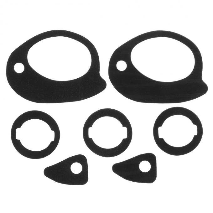 SoffSeal Door Handle and Lock Gasket Set, 1955-57 Full Size Chevrolet and Pontiac, Set SS-1019