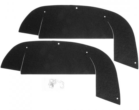 SoffSeal A-Arm Seals w/ Staples for 69-70 Chevy Bel Air, Impala Hardtop Convertible, Pair SS-2327