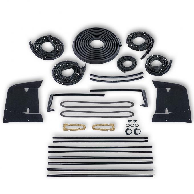 SoffSeal Complete Weatherstrip Kit for 1959 Chevrolet Impala, Fits 2-Door Hard Tops SS-KIT207