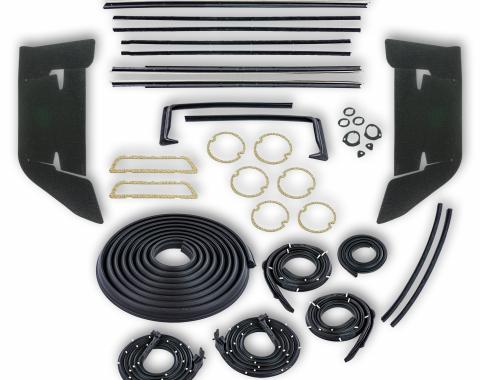 SoffSeal Complete Weatherstrip Kit for 1960 Chevrolet Impala, Fits 2-Door Hard Tops SS-KIT215