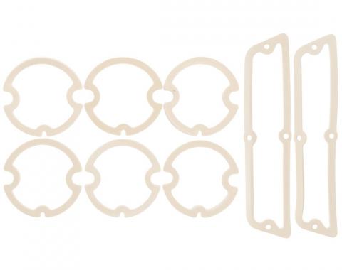 SoffSeal Lens Gasket Kit for 1962 Chevrolet Biscayne, Bel Air, and Impala, Sold as a Kit SS-2173