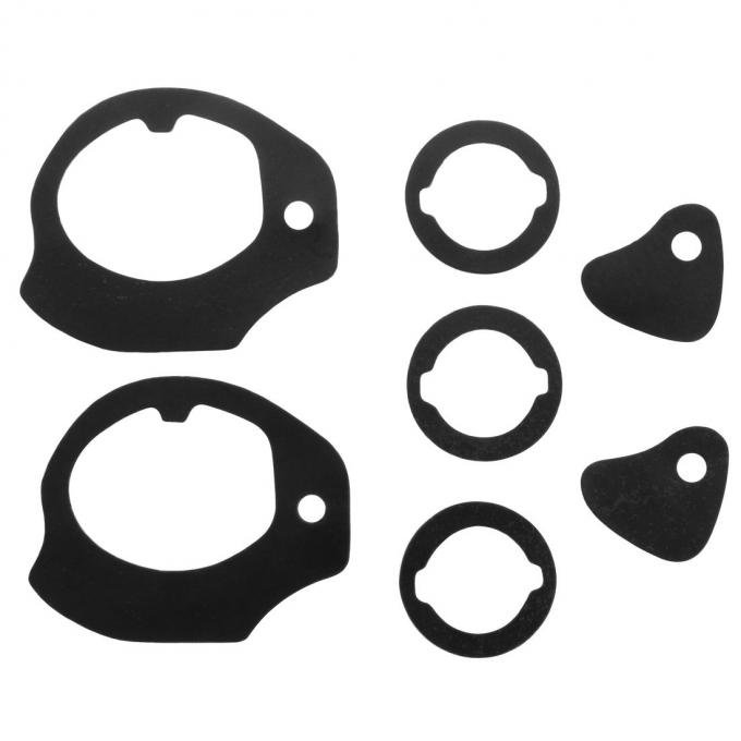 SoffSeal Door Handle and Lock Gasket Set for 1959 Chevrolet and Pontiac, Sold as Set SS-2073