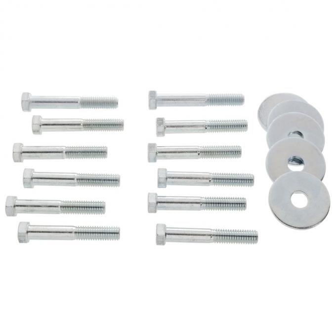 SoffSeal Body Mount Bolt Kit 65-66 Impala Caprice Bel Air Biscayne 2Dr Hardtop/Sedan, Kit SS-2398