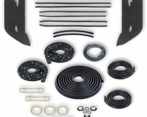 SoffSeal Complete Weatherstrip Kit for 1961 Chevrolet Impala, Fits 2-Door Hard Tops SS-KIT209
