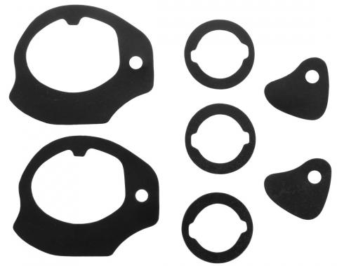 SoffSeal Door Handle and Lock Gasket Set for 1959 Chevrolet and Pontiac, Sold as Set SS-2073