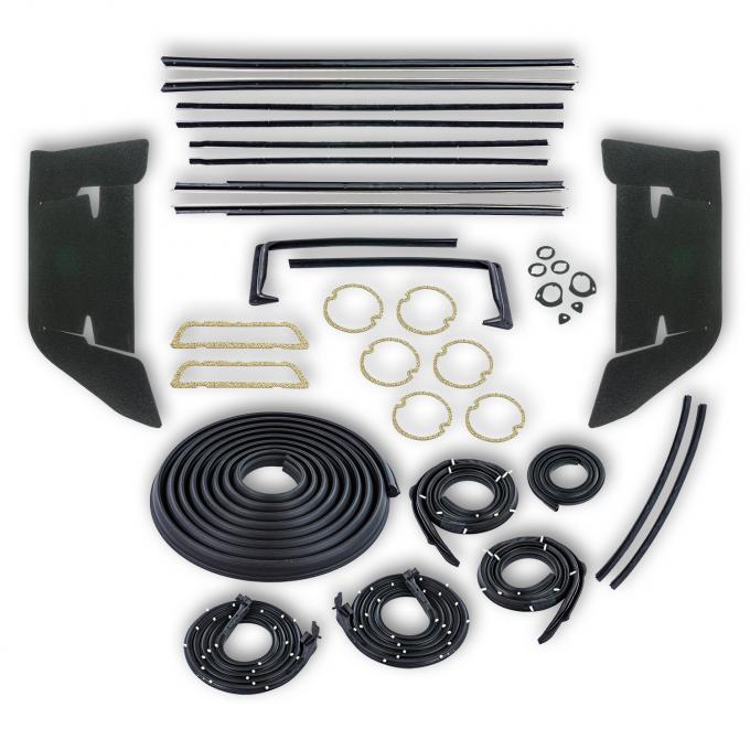 SoffSeal Complete Weatherstrip Kit for 1960 Chevrolet Impala, Fits 2-Door Hard Tops SS-KIT215