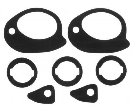 SoffSeal Door Handle and Lock Gasket Set, 1955-57 Full Size Chevrolet and Pontiac, Set SS-1019