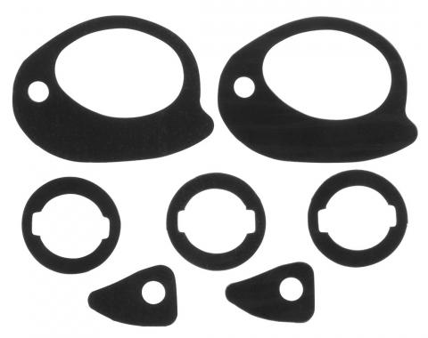 SoffSeal Door Handle and Lock Gasket Set, 1955-57 Full Size Chevrolet and Pontiac, Set SS-1019