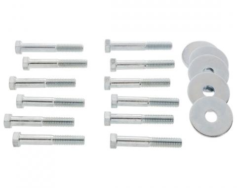 SoffSeal Body Mount Bolt Kit 65-66 Impala Caprice Bel Air Biscayne 2Dr Hardtop/Sedan, Kit SS-2398