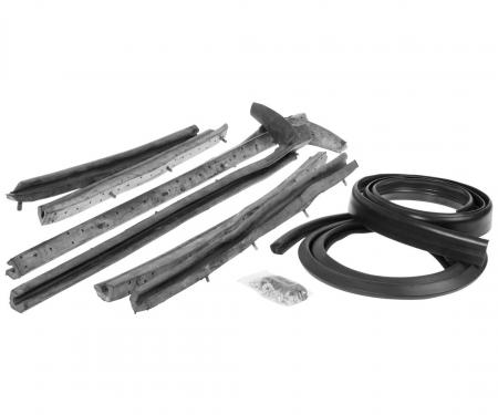 SoffSeal Vinyl Convertible Top Weatherstrip Kit 1955-57 Chevy Bel Air/Pontiac Starchief SS-1030U