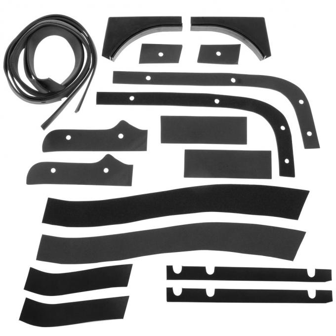 SoffSeal Body Seal Kit for 1956 Chevrolet Bel Air, 210, 150, and Nomad, Sold as Kit SS-1092