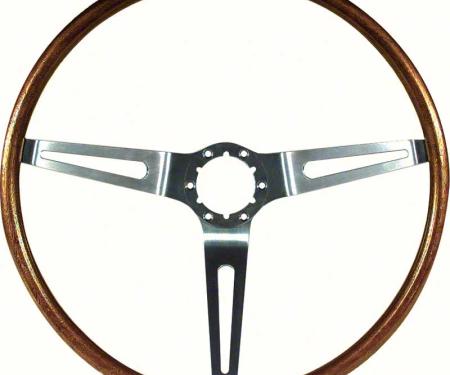 AMD Steering Wheel, Walnut Woodgrain, 67-68 Chevy II; 67-68 Camaro; 67-68 Chevelle El Camino (16" diameter) X459-3567-4
