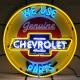 Neonetics Standard Size Neon Signs, Chevrolet Parts Neon Sign with Backing