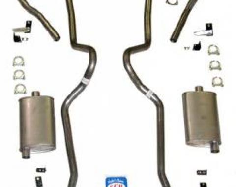 1955 - 1957 Chevrolet Full Size Exhaust System