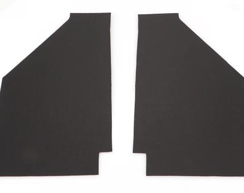 Montco Inc / Repops Interior Kick Panels, Black, Pair, 47-55 Chevy GMC Pickup Truck R-CT194