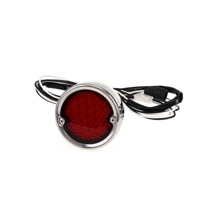 AMD Tail Lamp Assembly, Red Lens with 29 LED, Stainless Housing, LH or RH, 54-55 Chevy GMC Pickup Truck X950-4054-3D