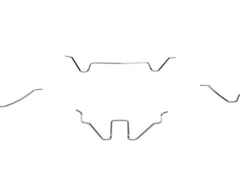 AMD Headlamp Bezel Retainer Spring Set, 4pcs, LH or RH, 47-55 Chevy GMC Truck Suburban X145-4047-2S